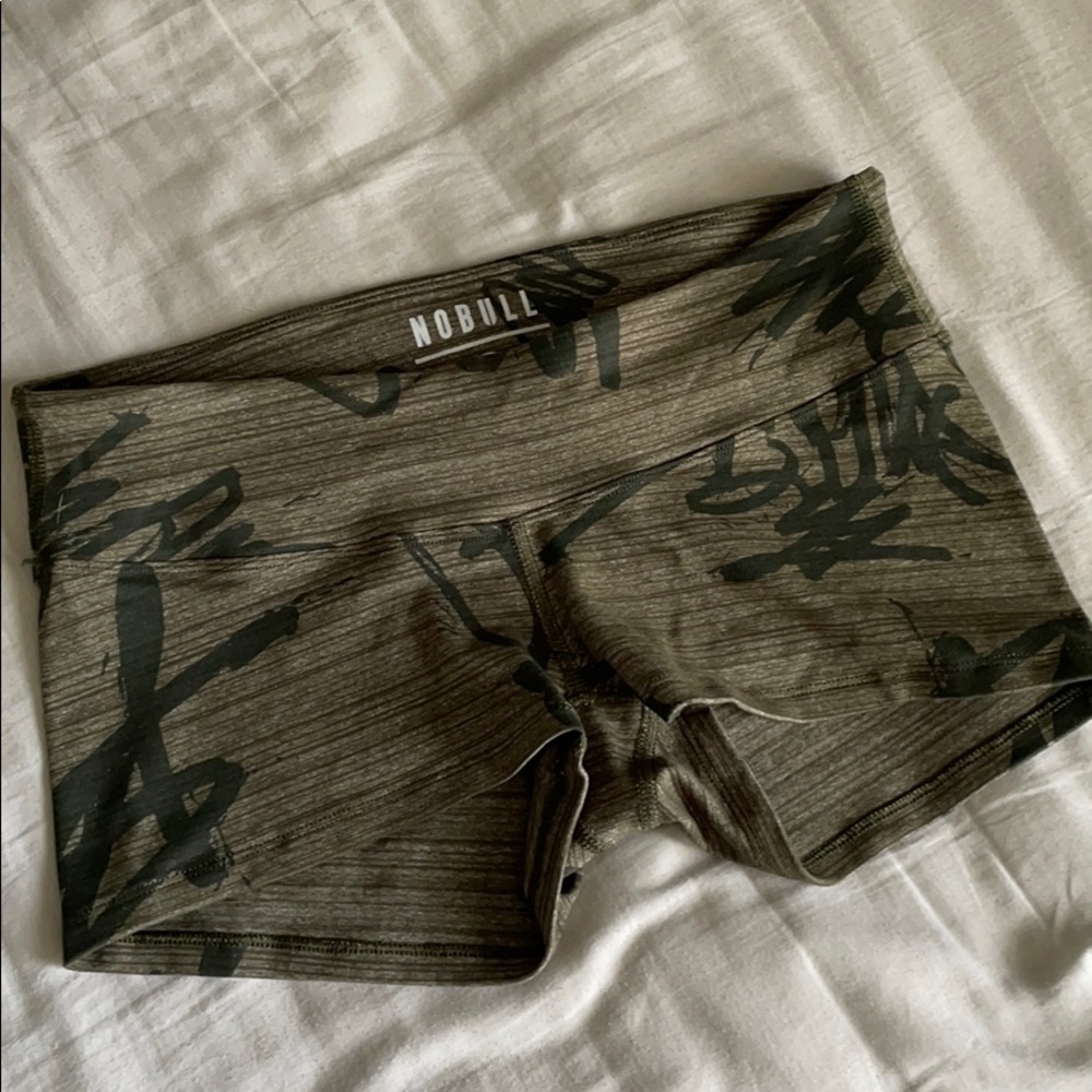 Nobull graffiti shorts